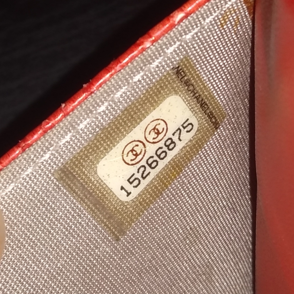 CHANEL python crossbody - Picture 14 of 16